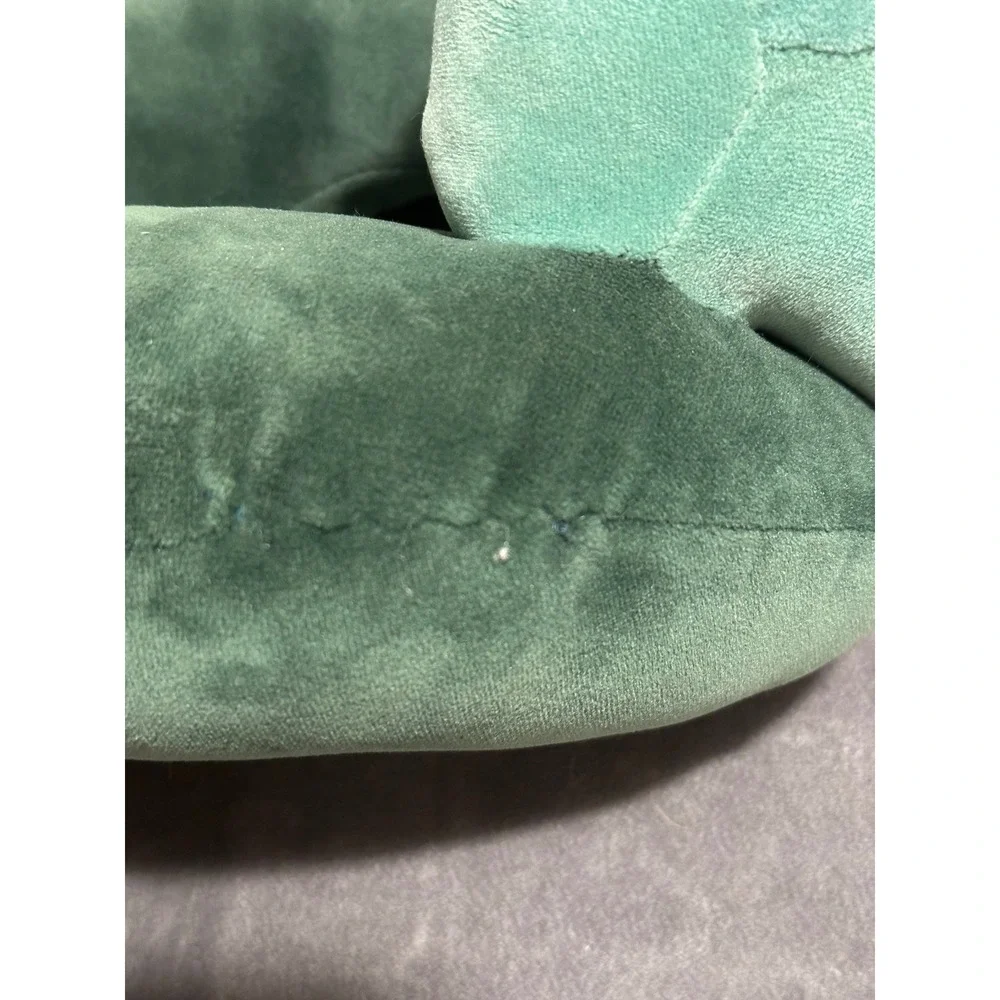 Green Crocodile Plush Travel Neck Pillow Kids Alligator Snap Closure